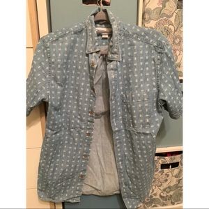 3 mens small old navy button up T-shirt’s